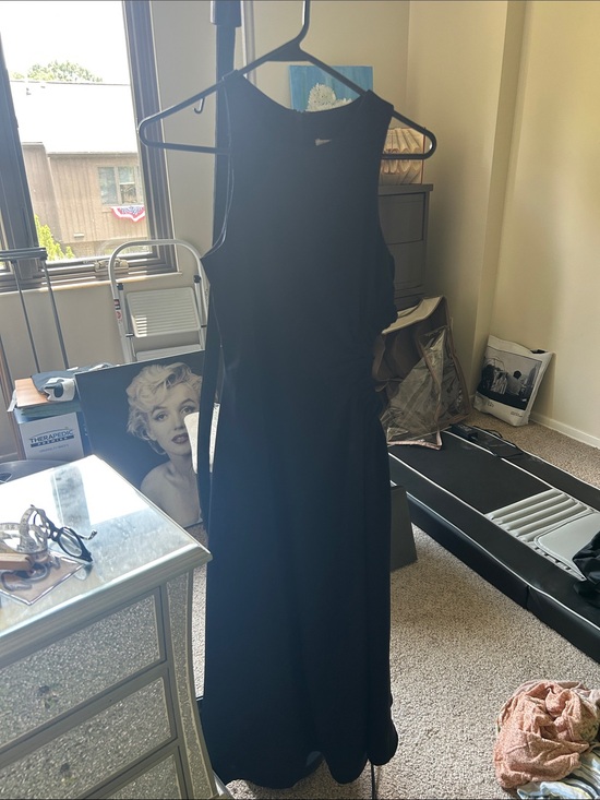 Moon River Dresses & Skirts - Moon River Navy Blue Sleeveless Maxi Dress